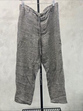 Men's Lightweight Gray Drawstring Chinos
